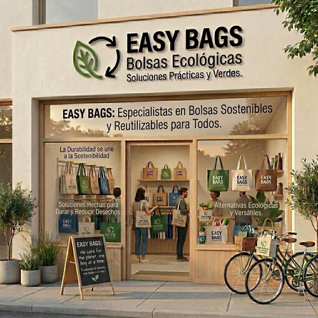 Tienda Easy Bags - Especialistas en bolsas ecológicas estilo camiseta